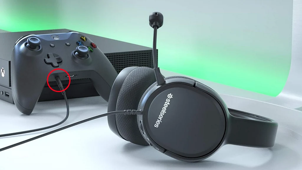 connect wired steelseries headset to xbox controller