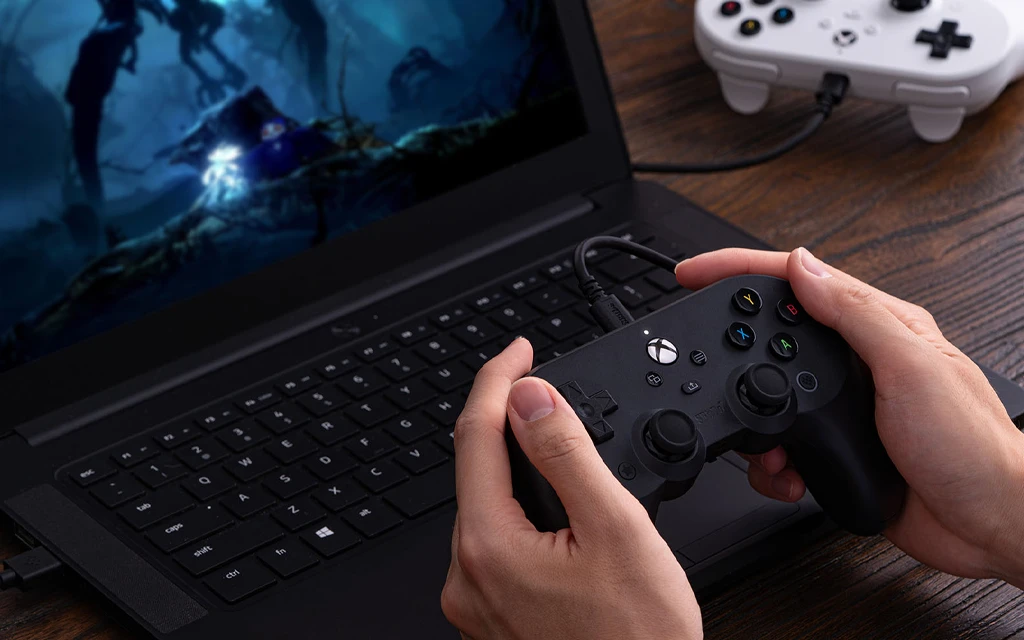connect xbox controller to laptop