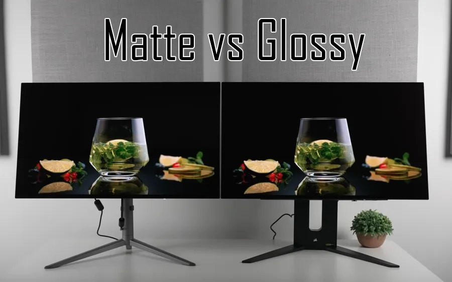 matte vs glossy monitors