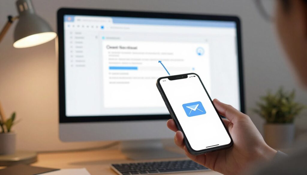 email to text message process