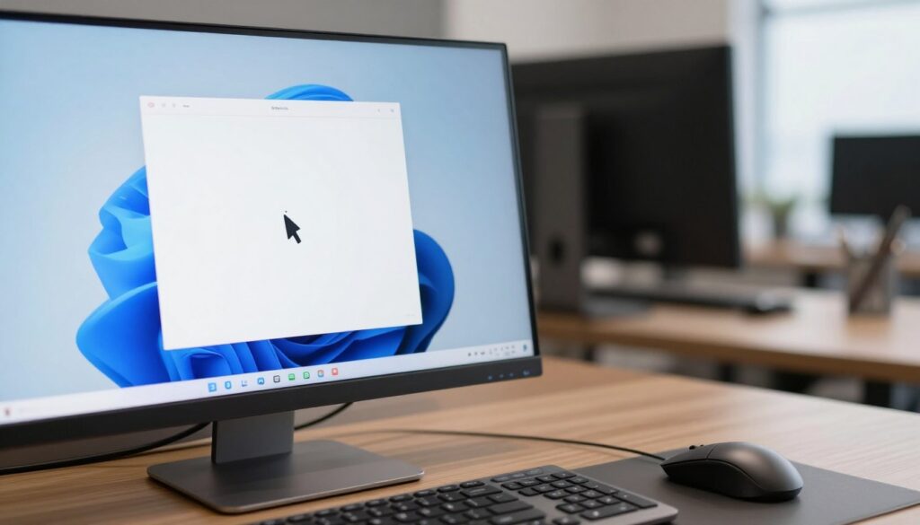 mouse pointer disappears on Windows 11